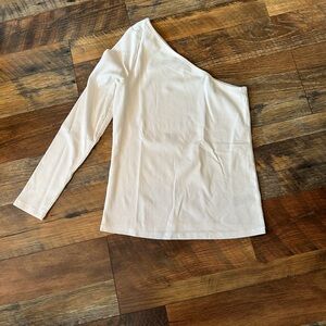 Old Navy White Ribbed Top